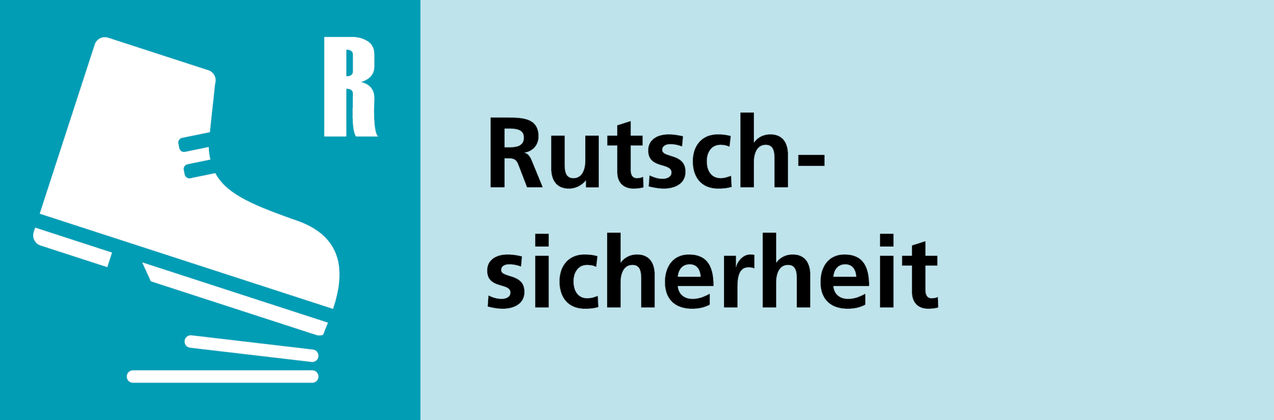 Piktogramm Rutschsicherheit