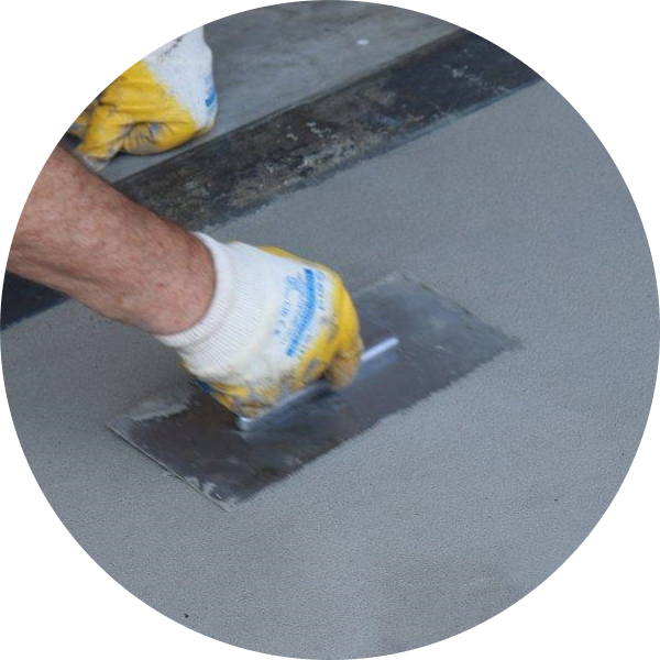 Epoxidharzmörtel glätten